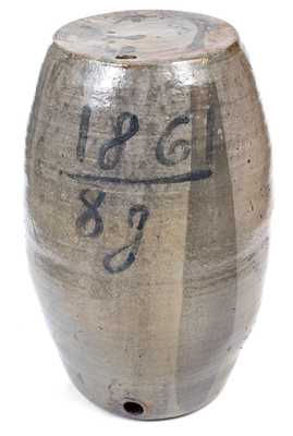 Rare Beaver, PA Eight-Gallon Stoneware Keg Dated