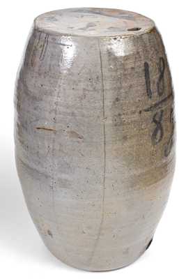 Rare Beaver, PA Eight-Gallon Stoneware Keg Dated 