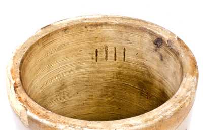 Monumental 34-Inch Stoneware Urn attrib. New York Stoneware Co., Fort Edward, NY