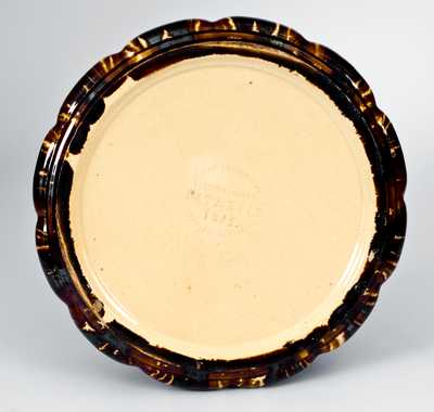 Unusual LYMAN FENTON & CO. / BENNINGTON, VT Flint Enamel Large-Sized Hotel Spittoon