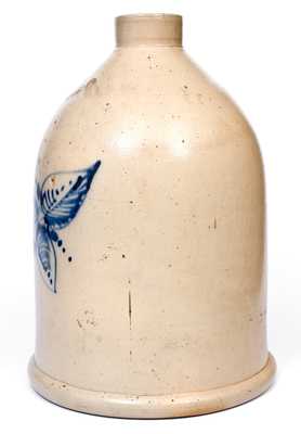 Very Rare Large-Sized Stoneware Dispensary Funnel attrib. New York Stoneware Co., Fort Edward