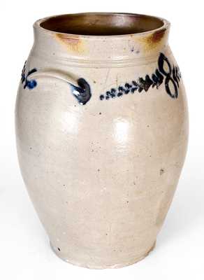 Early Baltimore Morgan / Amoss Stoneware Jar