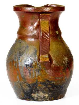 Very Rare Tennessee Stoneware Pitcher att. Hedgecough Pottery, Putnam County