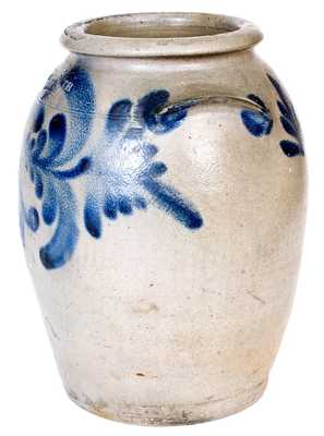 Fine H. C. SMITH / ALEXA. / D.C. Ovoid Stoneware Jar