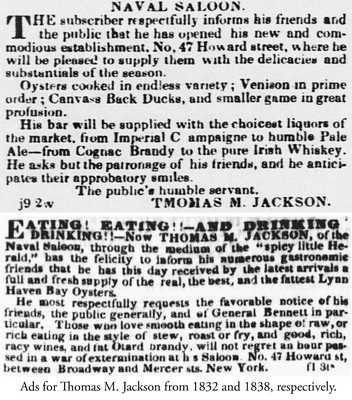 Extremely Rare and Important Thomas M. Jackson (New York City) Stoneware Oyster Jar