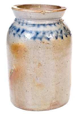 JOHN BELL / WAYNESBORO Stoneware Jar with Sponged Decoration