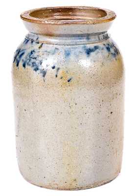 JOHN BELL / WAYNESBORO Stoneware Jar with Sponged Decoration