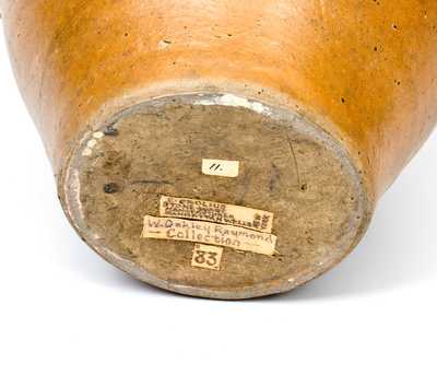 2 Gal. C. CROLIUS Manhattan Stoneware Jar ex. W. Oakley Raymond