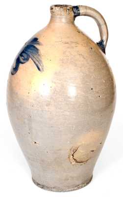 2 Gal. Stoneware Jug attrib. Boynton Brothers, Albany, NY, circa 1820