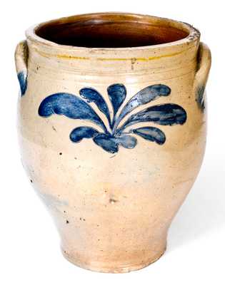 Incised Stoneware Jar attrib. William Capron, Albany, NY, circa 1800-1805