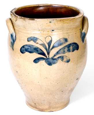 Incised Stoneware Jar attrib. William Capron, Albany, NY, circa 1800-1805