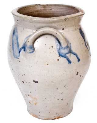Attrib. William Capron, Albany, NY Stoneware Jar, circa 1800-05