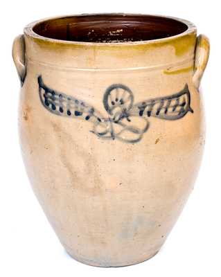 Stoneware Jar attrib. Atherton & Trice, Albany, NY 1820-26