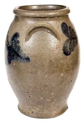 Three-Gallon attrib.John and James Miller, Strasburg, VA Stoneware Jar