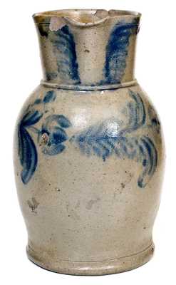 Rare Three-Gallon Stoneware Pitcher attrib. David Parr, Jr., Richmond, VA