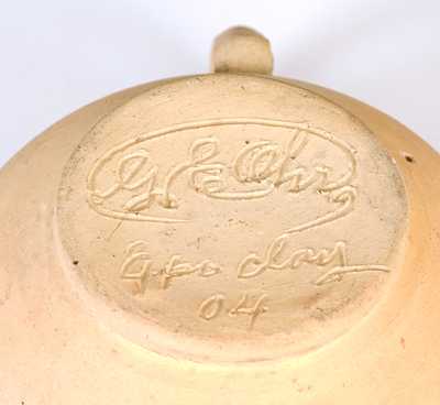 George Ohr Bisque Vase, 