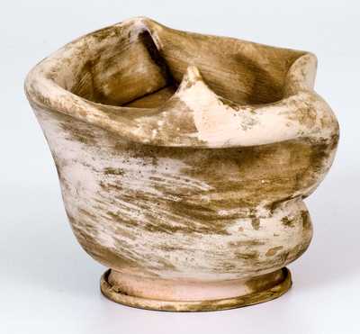 George Ohr Pottery Crumpled Vase