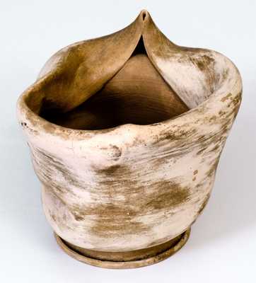 George Ohr Pottery Crumpled Vase