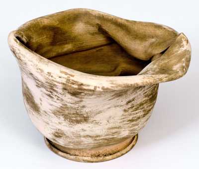 George Ohr Pottery Crumpled Vase