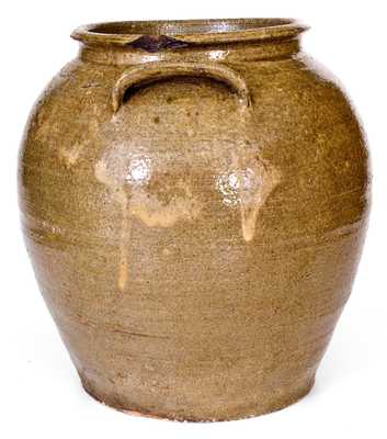 Five-Gallon Stoneware Jar, Incised 