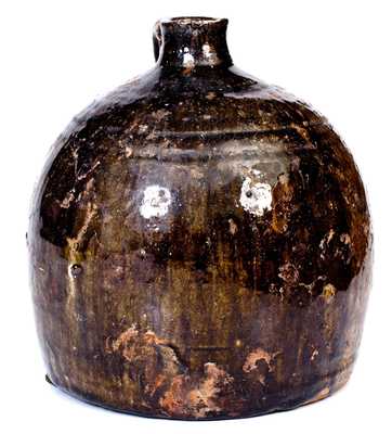 Rare WB (Washington Becham, Crawford County, GA) Stoneware Buggy Jug