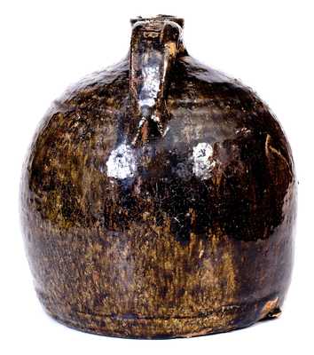 Rare WB (Washington Becham, Crawford County, GA) Stoneware Buggy Jug