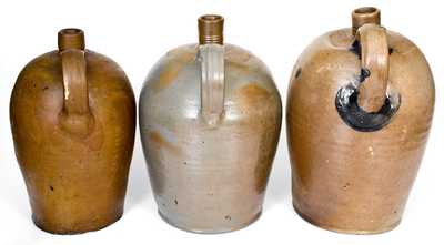 Three Stoneware Jugs, Stamped 