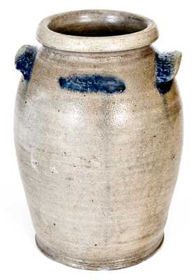 Extremely Rare H. R. MARSHALL, Baltimore, MD, circa 1822 Stoneware Jar