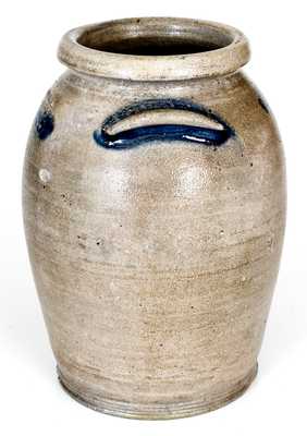 Extremely Rare H. R. MARSHALL, Baltimore, MD, circa 1822 Stoneware Jar