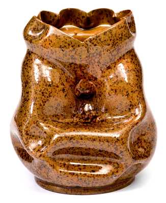 Fine George Ohr Pottery Vase, Stamped G.E. OHR / Biloxi, Miss.
