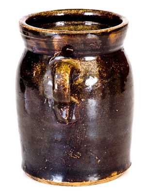 Rare Miniature Alabama Stoneware Churn, late 19th / early 20th century