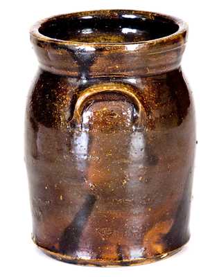Rare Miniature Alabama Stoneware Churn, late 19th / early 20th century