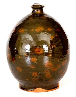 Ovoid New England Redware Jug