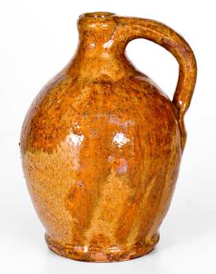 Small-Sized New England Redware Jug