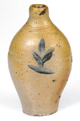 Rare attrib. Cornwall, NY Stoneware Flask