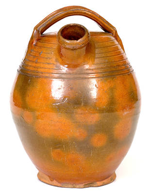 American Redware Harvest Jug