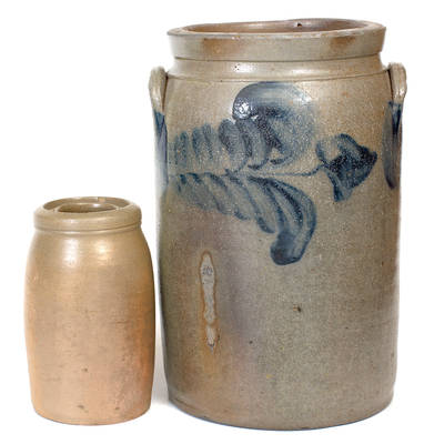 Lot of Two: Virginia Stoneware (S.C. Milburn, Alexandria and David Parr, Richmond)