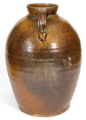 Five-Gallon Alkaline-Glazed Stoneware Jar, Washington County, GA origin