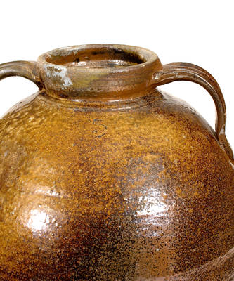 Five-Gallon Alkaline-Glazed Stoneware Jar, Washington County, GA origin