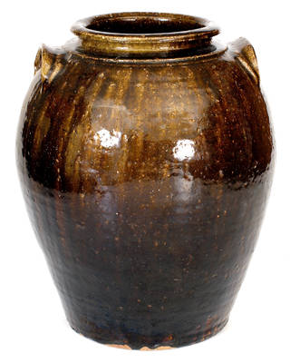 5 Gal. Stoneware Jar att. E. Stone, Buncombe County, NC