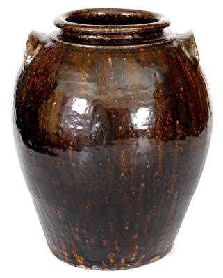 5 Gal. Stoneware Jar att. E. Stone, Buncombe County, NC