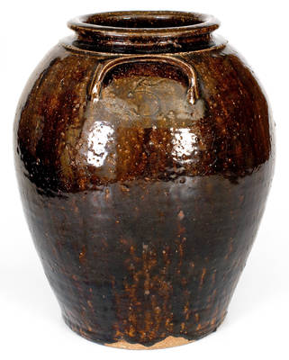 5 Gal. Stoneware Jar att. E. Stone, Buncombe County, NC