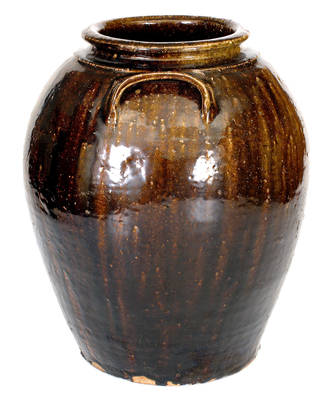 5 Gal. Stoneware Jar att. E. Stone, Buncombe County, NC