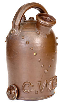 Exceptional Tennessee Stoneware Presentation Stoneware Harvest Jug, 