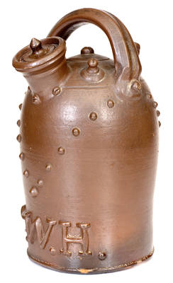 Exceptional Tennessee Stoneware Presentation Stoneware Harvest Jug, 