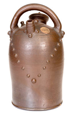 Exceptional Tennessee Stoneware Presentation Stoneware Harvest Jug, 