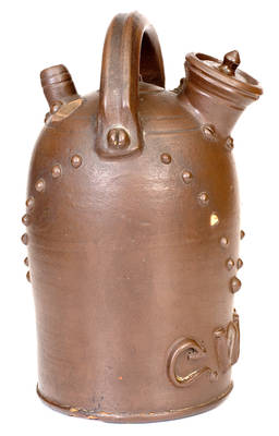 Exceptional Tennessee Stoneware Presentation Stoneware Harvest Jug, 