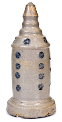 Extremely Rare Decker Pottery (Tennessee) Salesman s Sample Grave Marker