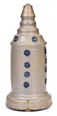 Extremely Rare Decker Pottery (Tennessee) Salesman s Sample Grave Marker