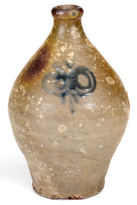 Stoneware Jug w/ Watch Spring Design, probably Capt. Morgan, Cheesequake, NJ, 18th century